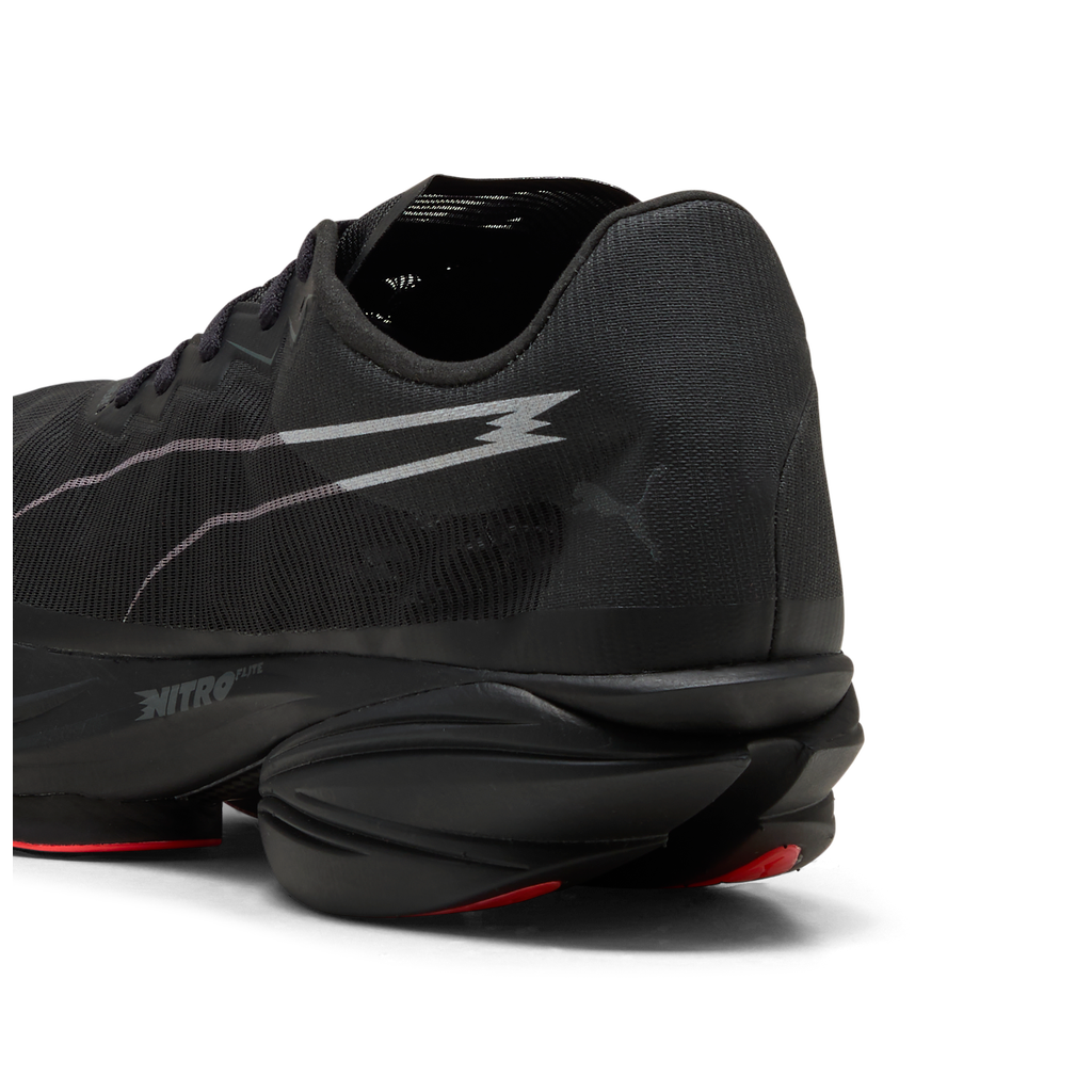 Puma Mens Fast-R NITRO Elite 3 - Puma Black/Ultra Red - Neutral - AW26