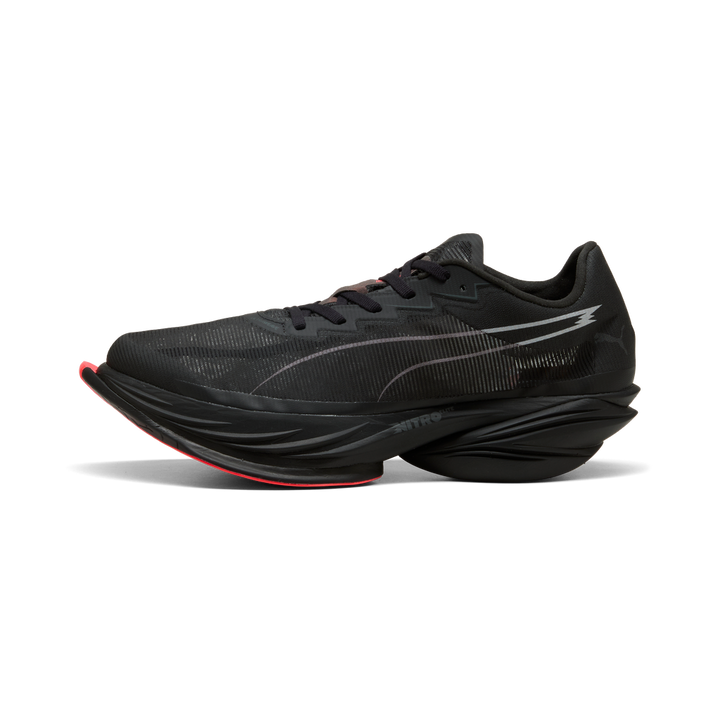 Puma Mens Fast-R NITRO Elite 3 - Puma Black/Ultra Red - Neutral - AW26