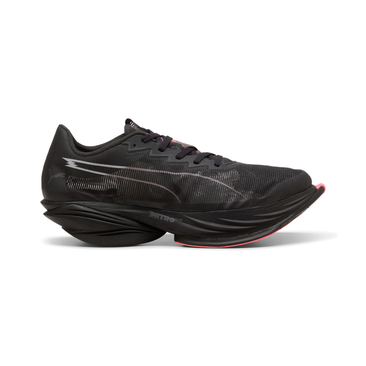 Puma Mens Fast-R NITRO Elite 3 - Puma Black/Ultra Red - Neutral - AW26
