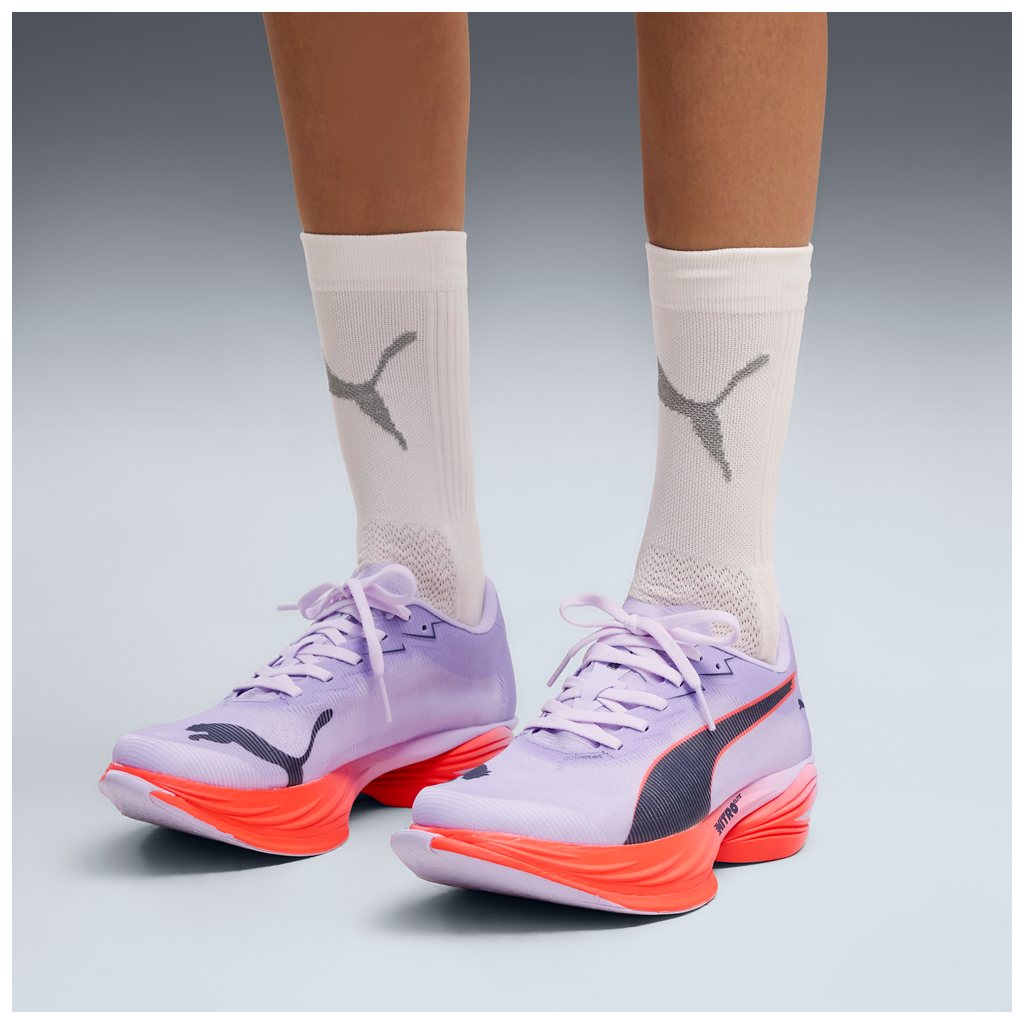 Puma Womens Fast-R NITRO Elite 3 - Light Lavender/Inky Depths/Ultra Red - Neutral - AW26