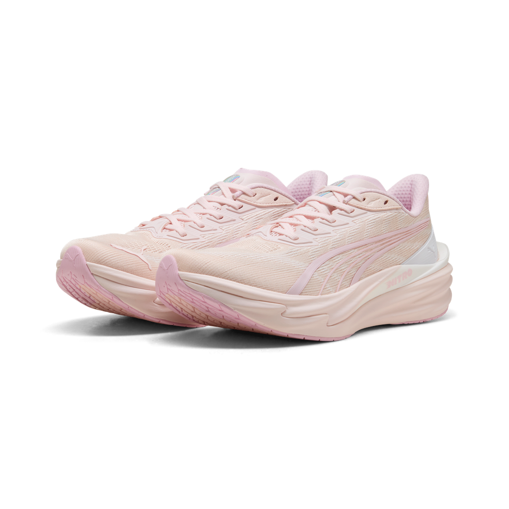 Puma Homme Deviate NITRO 4 - Fleur de Jasmin/Rose Perle - Neutre - SS26
