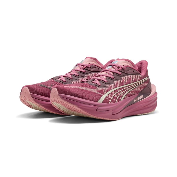Puma Mens Deviate NITRO 4 - Dusty Orchid/Rosy Outlook - Neutral - AW26