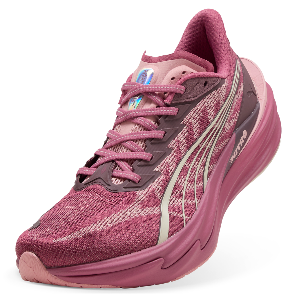 Puma Mens Deviate NITRO 4 - Dusty Orchid/Rosy Outlook - Neutral - AW26