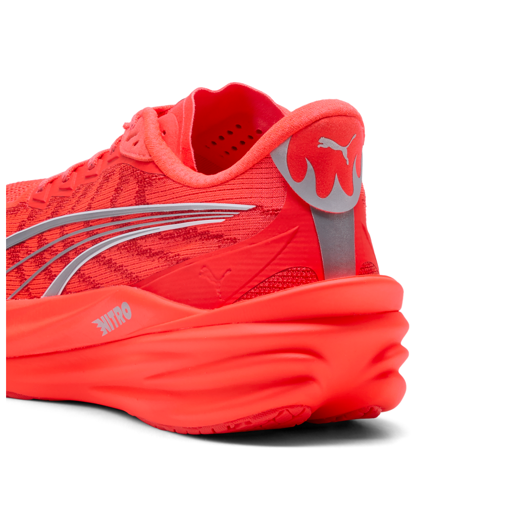 Puma Mens Deviate NITRO 4 - Ultra Red/Puma Silver - Neutral - AW26