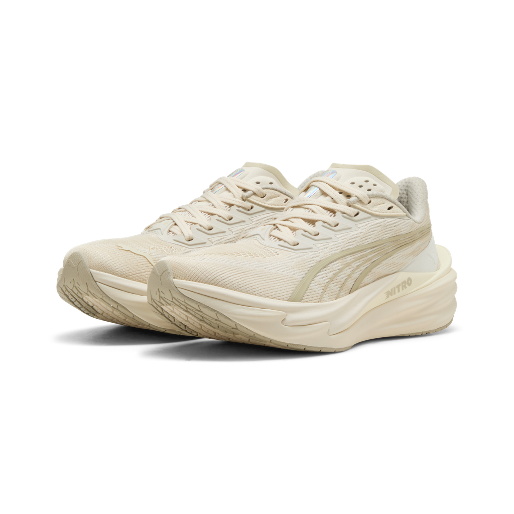 Puma Womens Deviate NITRO 4 - Alpine Snow/Warm White - Neutral - SS26
