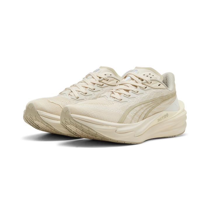 Puma Womens Deviate NITRO 4 - Alpine Snow/Warm White - Neutral - SS26