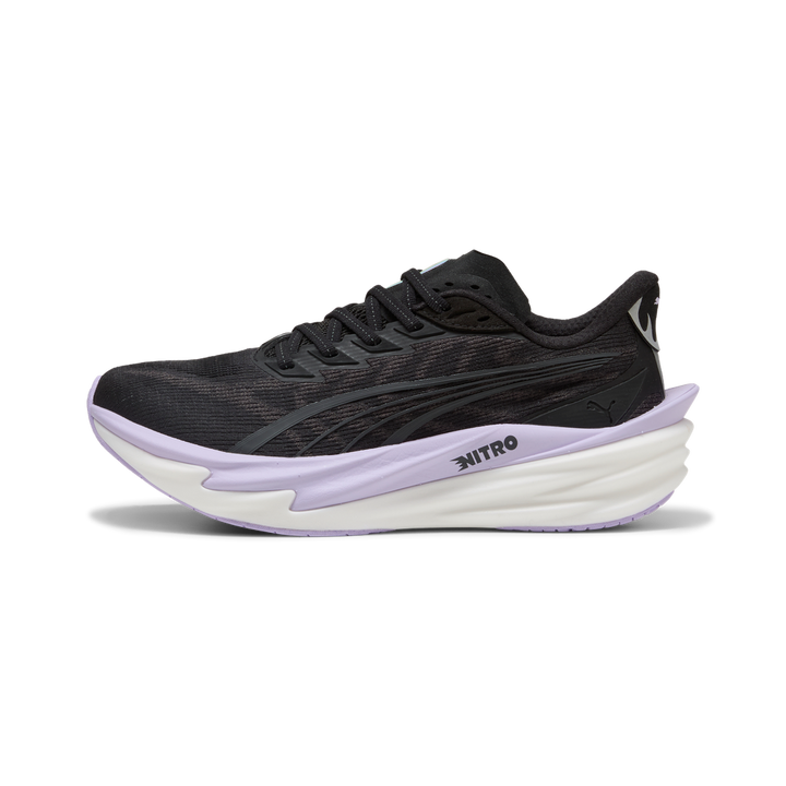 Puma Womens Deviate NITRO 4 - Puma Black/Light Lavender - Neutral - AW26