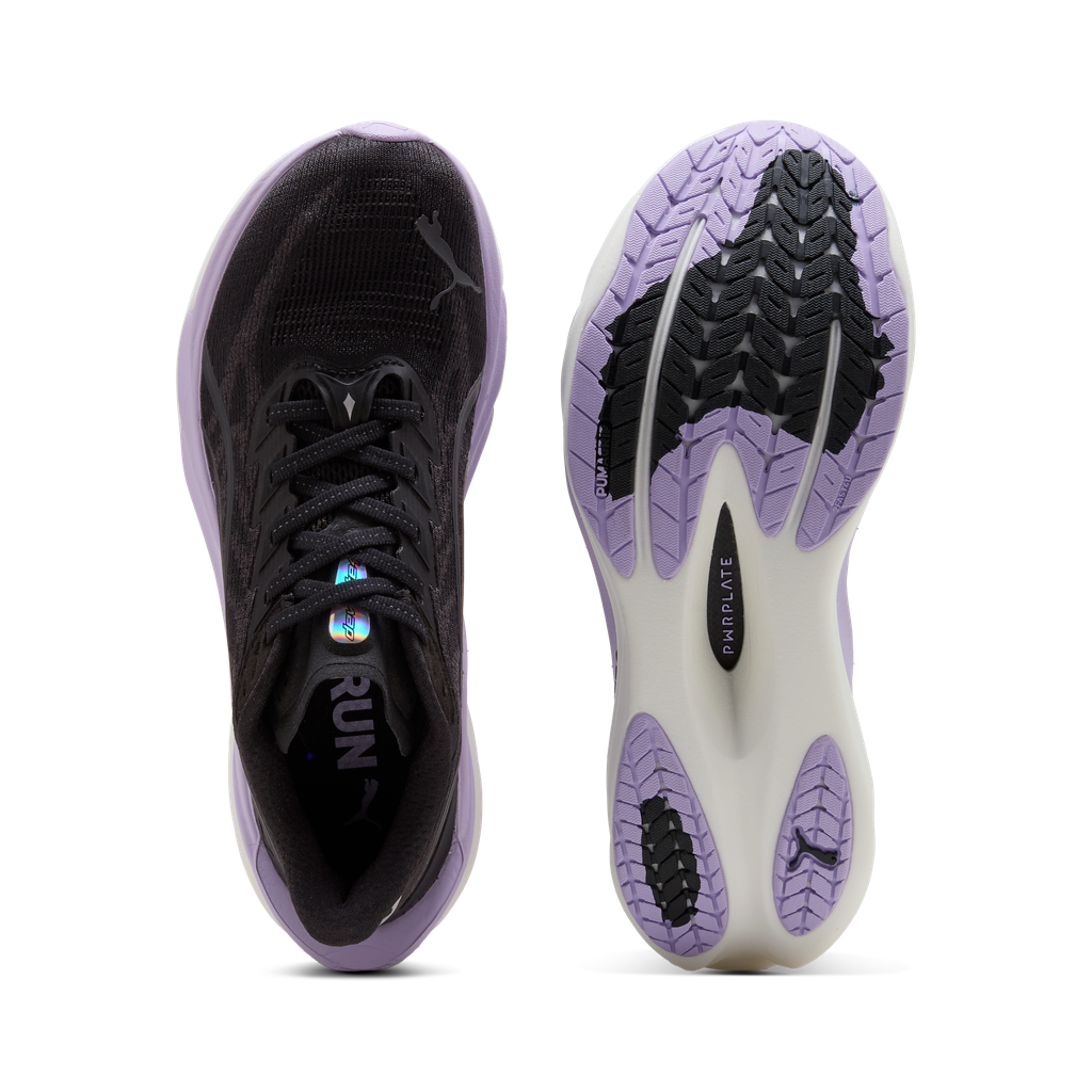 Puma Womens Deviate NITRO 4 - Puma Black/Light Lavender - Neutral - AW26