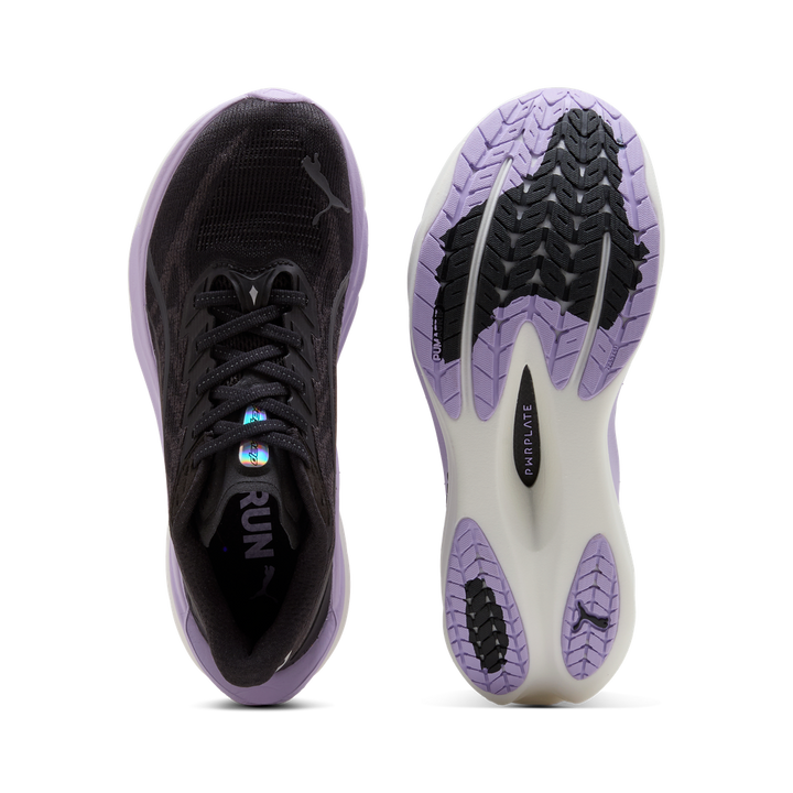 Puma Womens Deviate NITRO 4 - Puma Black/Light Lavender - Neutral - AW26