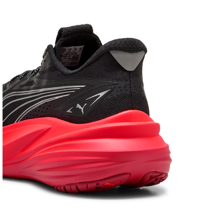 Puma Mens MagMax NITRO 2 - Puma Black/Ultra Red - Neutral - AW26
