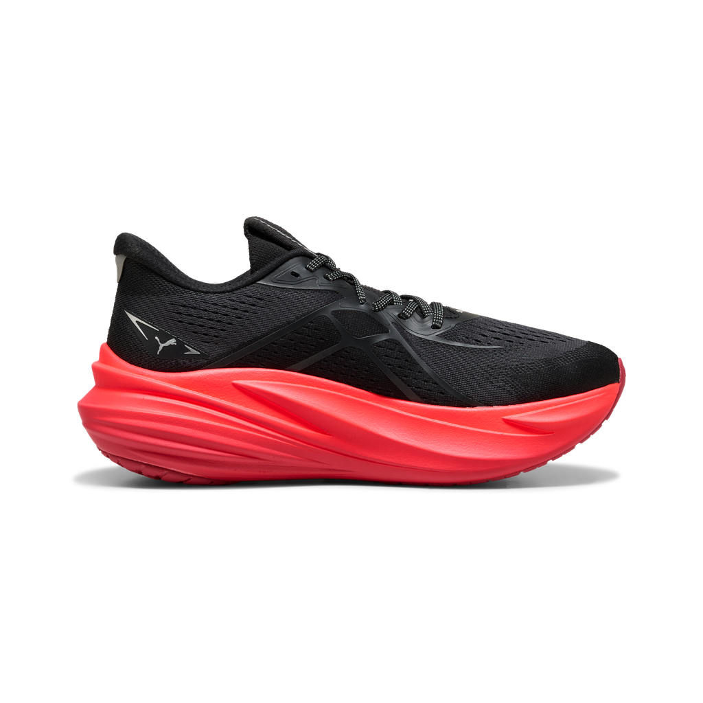 Puma Mens MagMax NITRO 2 - Puma Black/Ultra Red - Neutral - AW26