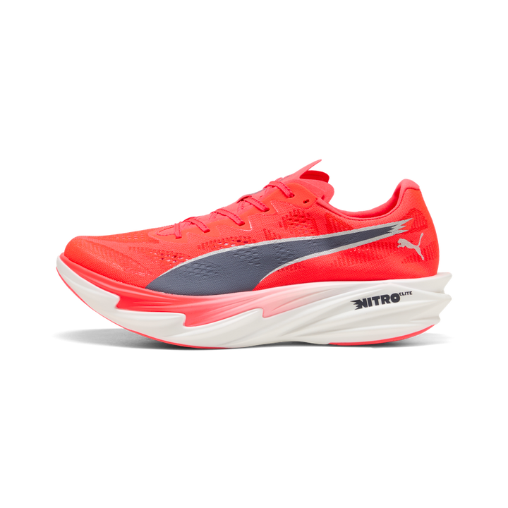 Puma Mens Deviate NITRO Elite 4 - Ultra Red/Inky Depths/Puma White - Neutral - AW26