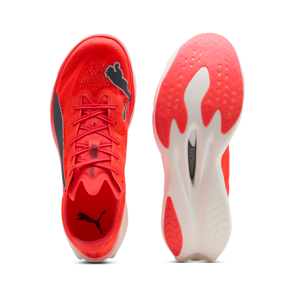 Puma Mens Deviate NITRO Elite 4 - Ultra Red/Inky Depths/Puma White - Neutral - AW26
