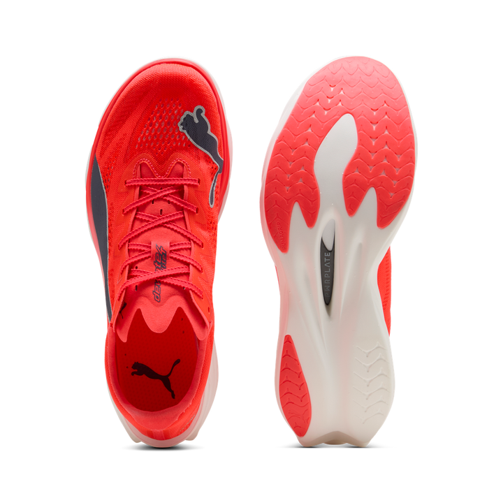 Puma Mens Deviate NITRO Elite 4 - Ultra Red/Inky Depths/Puma White - Neutral - AW26