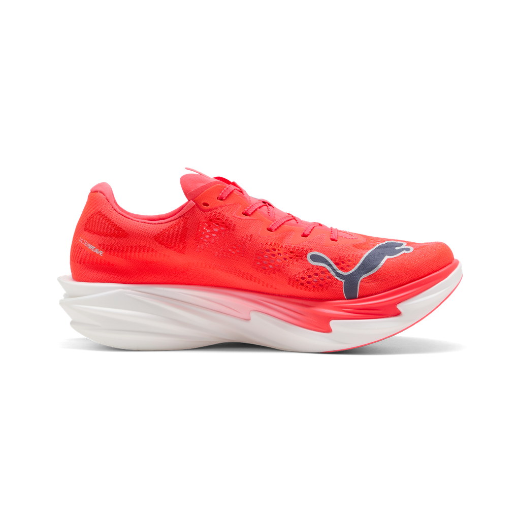 Puma Mens Deviate NITRO Elite 4 - Ultra Red/Inky Depths/Puma White - Neutral - AW26