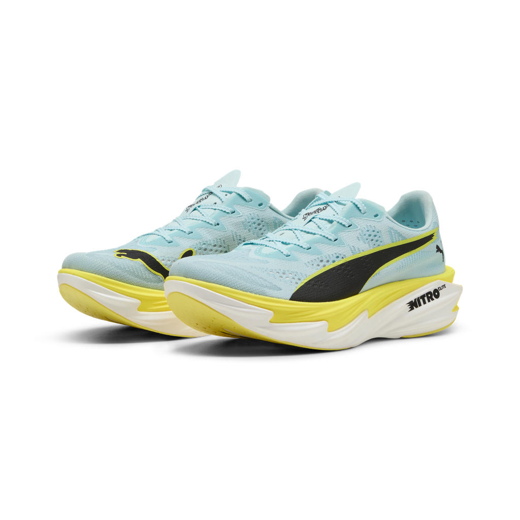 Puma Womens Deviate NITRO Elite 4 - Fresh Water/Lemon Crush/Puma Black - Neutral - SS26