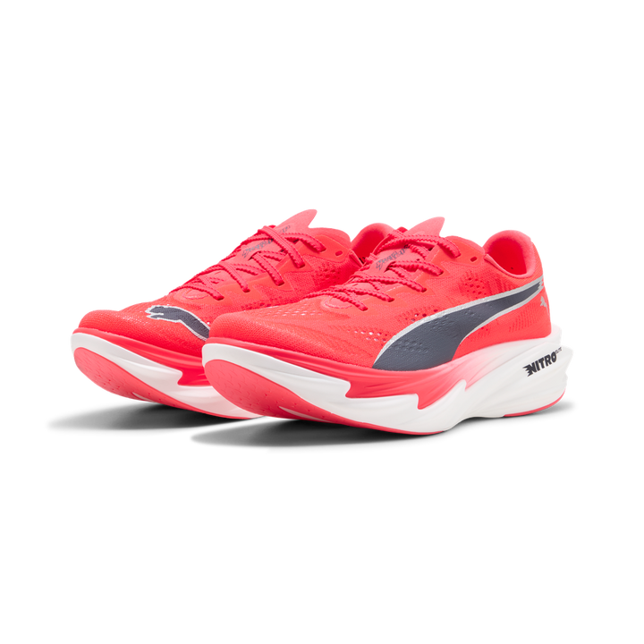 Puma Womens Deviate NITRO Elite 4 - Ultra Red/Inky Depths/Puma White - Neutral - AW26