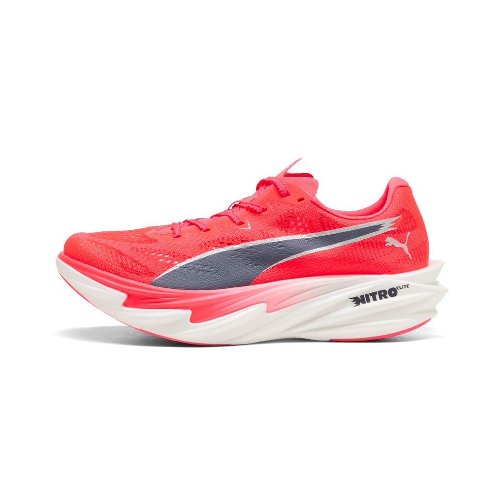 Puma Womens Deviate NITRO Elite 4 - Ultra Red/Inky Depths/Puma White - Neutral - AW26