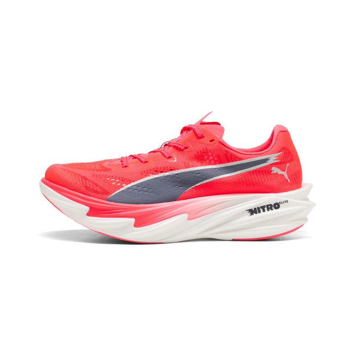 Puma Womens Deviate NITRO Elite 4 - Ultra Red/Inky Depths/Puma White - Neutral - AW26