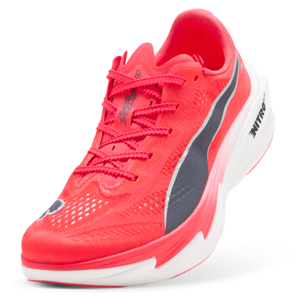 Puma Womens Deviate NITRO Elite 4 - Ultra Red/Inky Depths/Puma White - Neutral - AW26