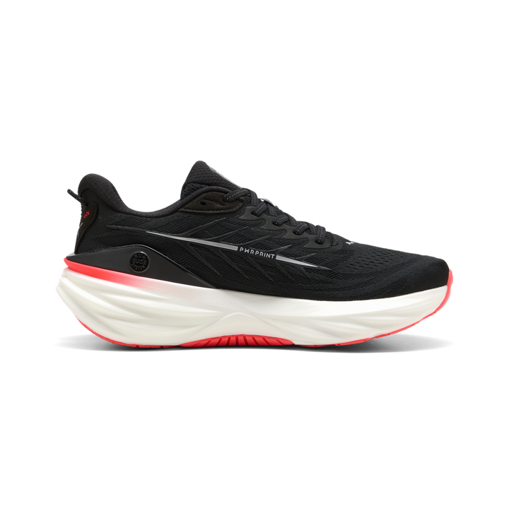 Puma Mens ForeverRun NITRO 3 - Puma Black/Ultra Red - Stability - AW26