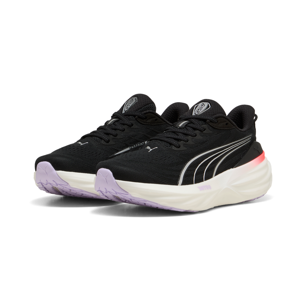 Puma Womens ForeverRun NITRO 3 - Puma Black/Light Lavender - Stability - AW26