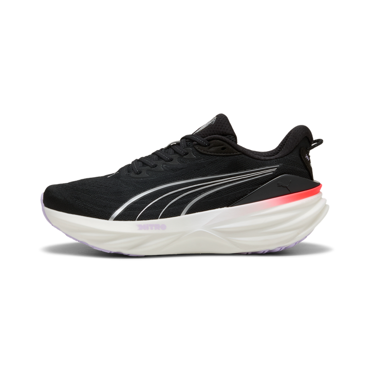 Puma Womens ForeverRun NITRO 3 - Puma Black/Light Lavender - Stability - AW26