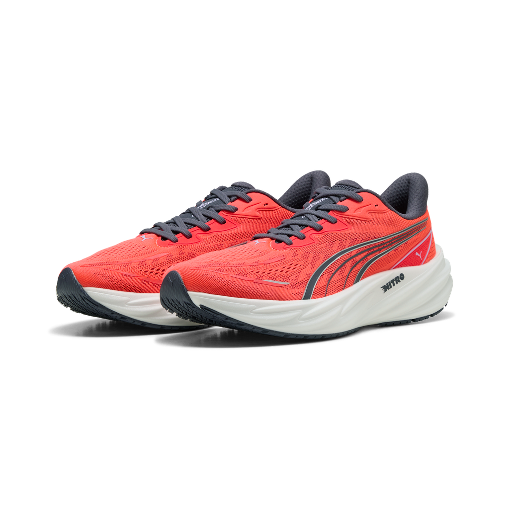 Puma Mens Velocity NITRO 5 - Ultra Red/Inky Depths - Neutral - AW26