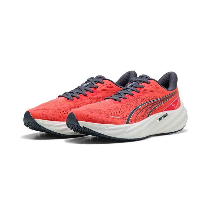Puma Mens Velocity NITRO 5 - Ultra Red/Inky Depths - Neutral - AW26