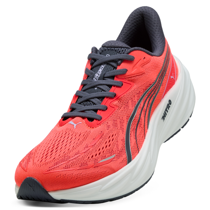 Puma Mens Velocity NITRO 5 - Ultra Red/Inky Depths - Neutral - AW26
