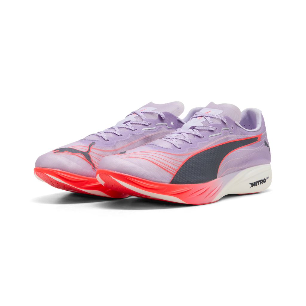 Puma Mens Fast-FWD NITRO Elite 2 - Light Lavender/Ultra Red - Neutral - AW26
