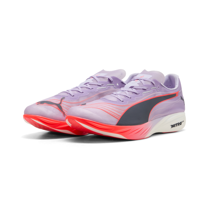 Puma Mens Fast-FWD NITRO Elite 2 - Light Lavender/Ultra Red - Neutral - AW26