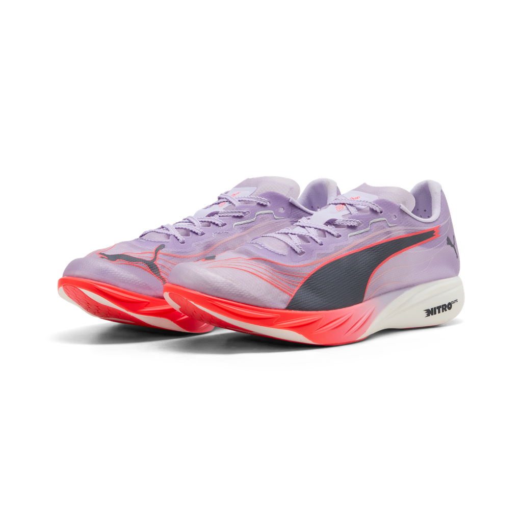 Puma Womens Fast-FWD NITRO Elite 2 - Light Lavender/Ultra Red - Neutral - AW26