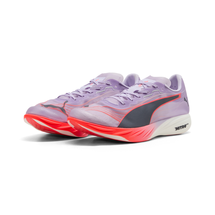 Puma Womens Fast-FWD NITRO Elite 2 - Light Lavender/Ultra Red - Neutral - AW26