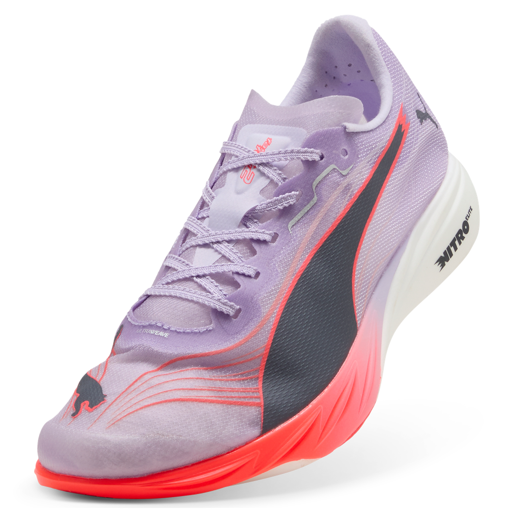 Puma Womens Fast-FWD NITRO Elite 2 - Light Lavender/Ultra Red - Neutral - AW26