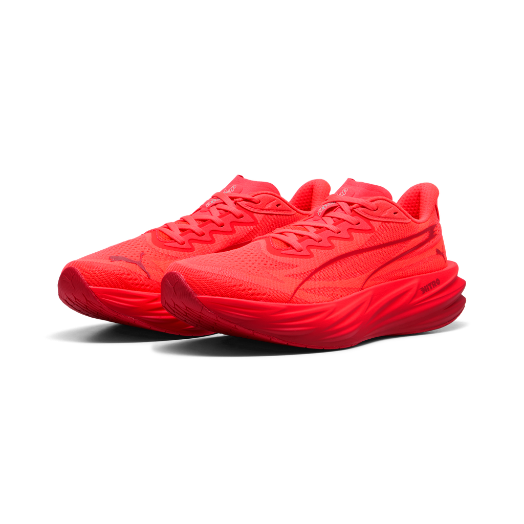 Puma Mens Deviate Pure NITRO - Ultra Red/Red Rhythm - Neutral - AW26