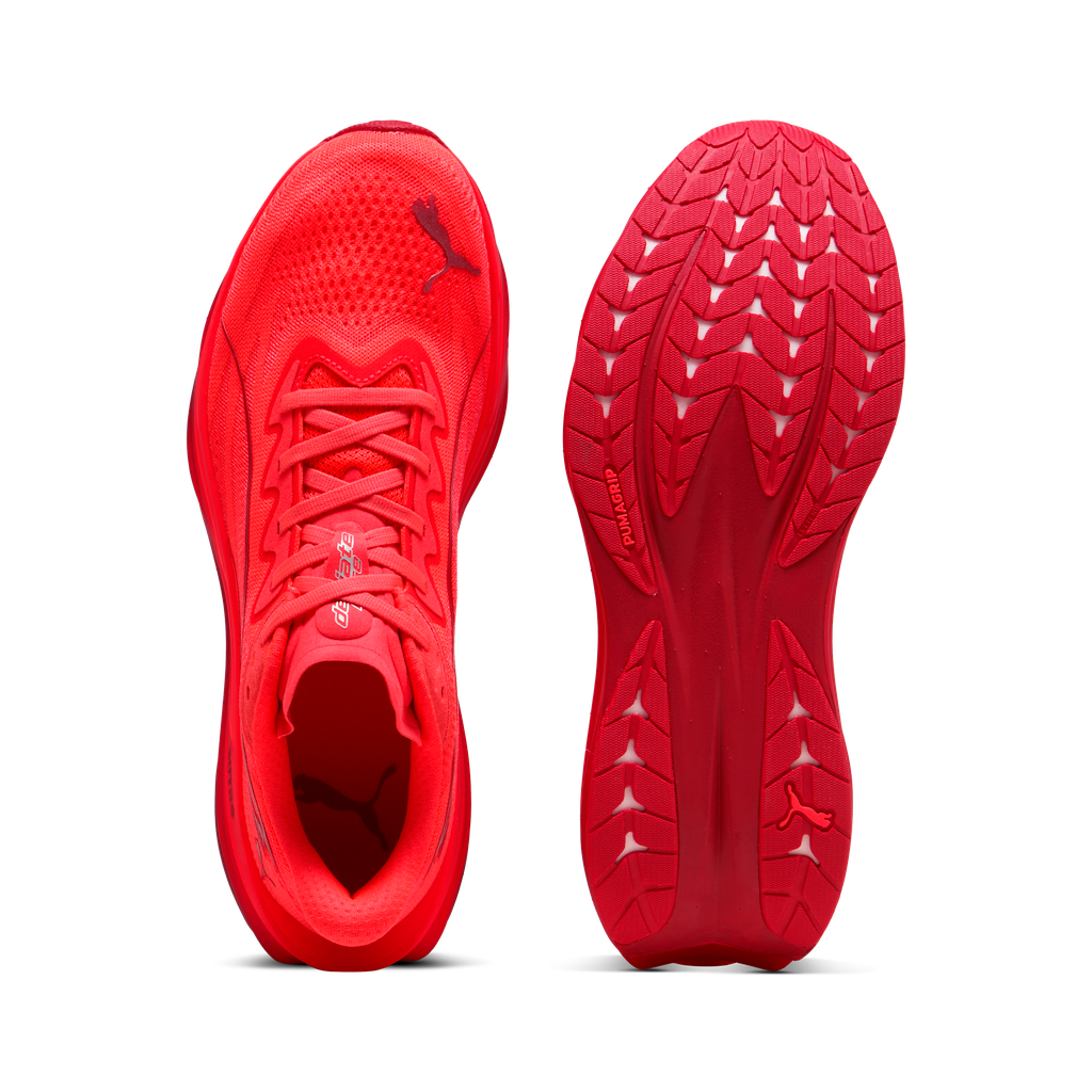 Puma Mens Deviate Pure NITRO - Ultra Red/Red Rhythm - Neutral - AW26