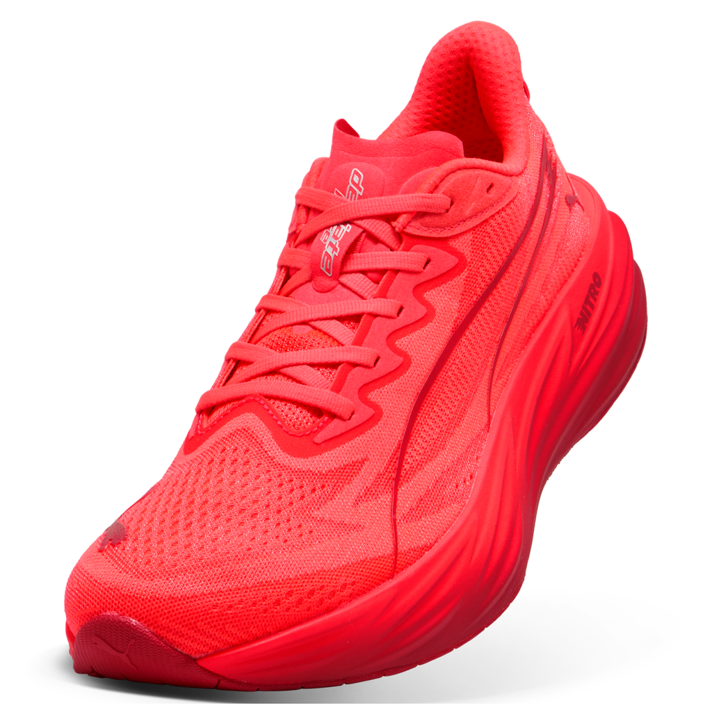 Puma Mens Deviate Pure NITRO - Ultra Red/Red Rhythm - Neutral - AW26