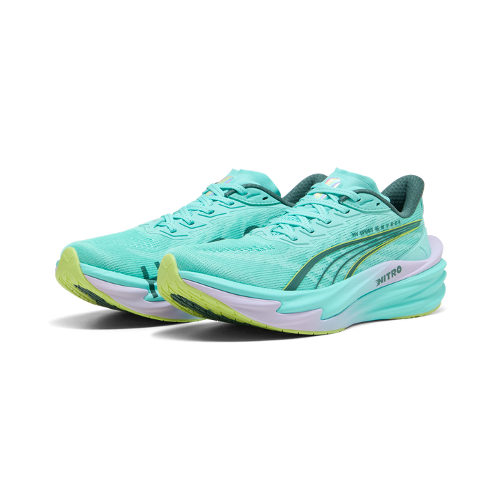 Puma Womens Deviate NITRO 4 x HYROX - Intense Mint/Light Lavender - Neutral - AW26