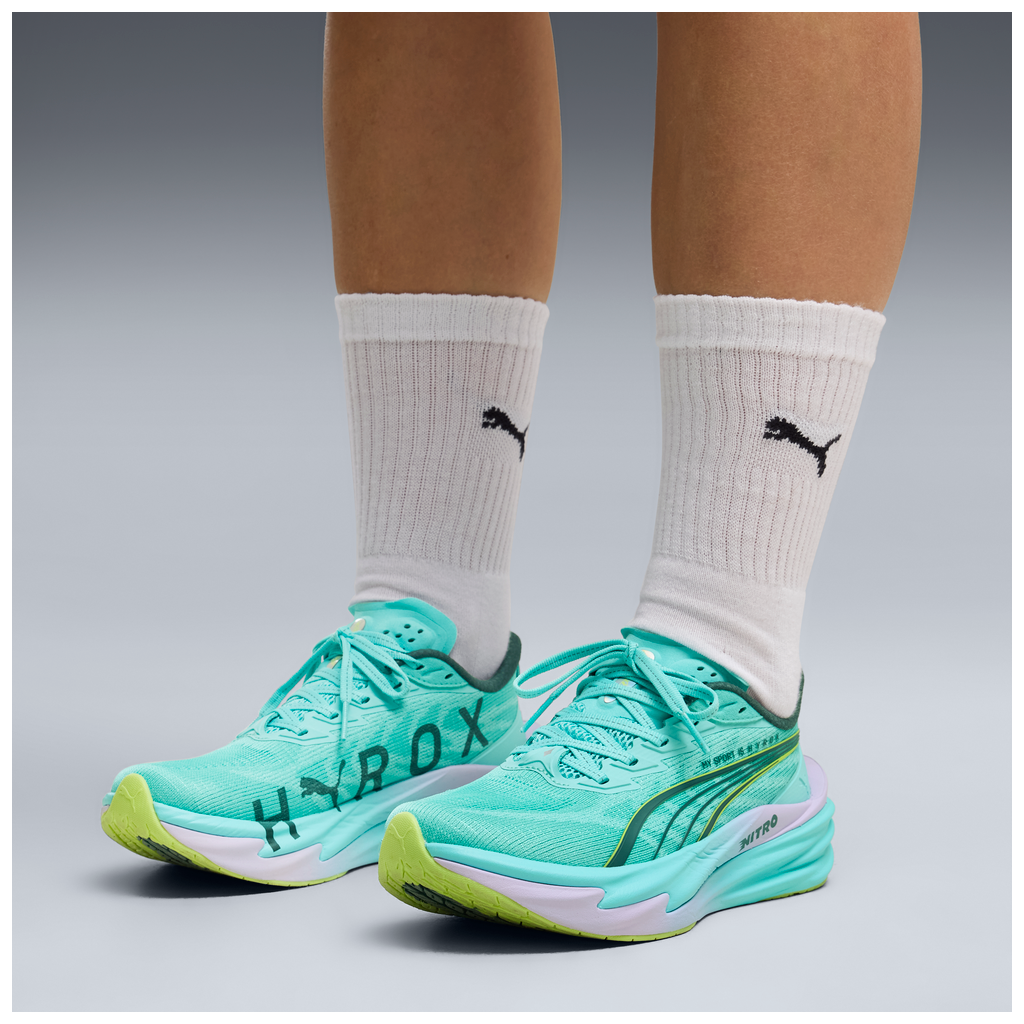 Puma Womens Deviate NITRO 4 x HYROX - Intense Mint/Light Lavender - Neutral - AW26