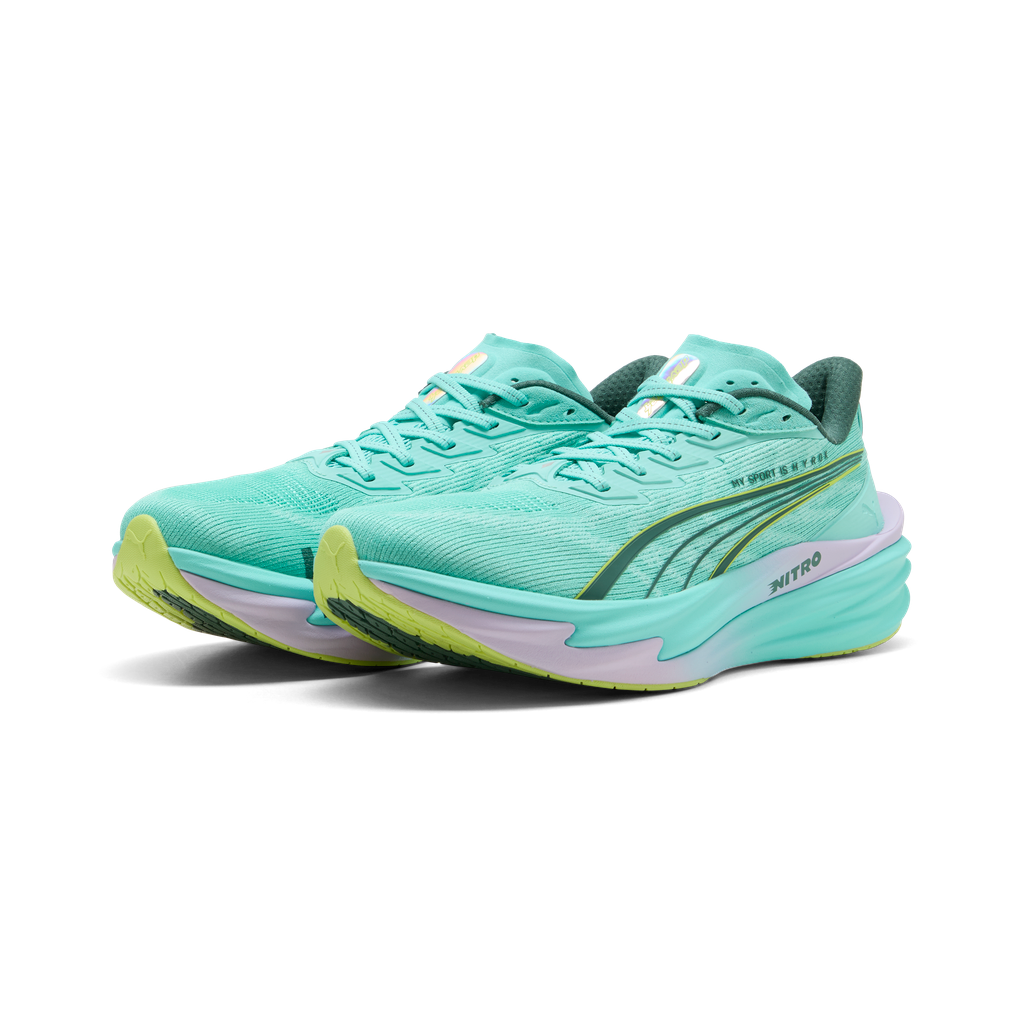 Puma Mens Deviate NITRO 4 x HYROX - Intense Mint/Light Lavender - Neutral - AW26