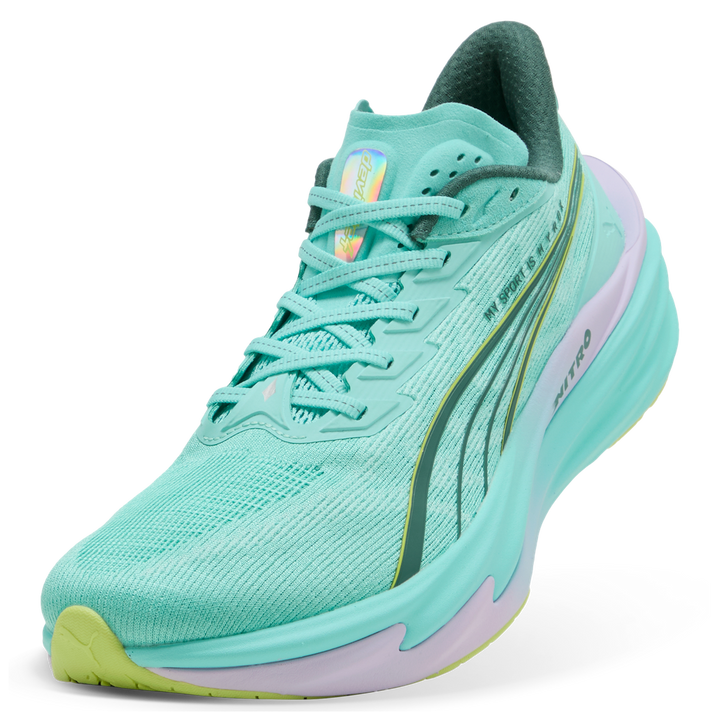 Puma Mens Deviate NITRO 4 x HYROX - Intense Mint/Light Lavender - Neutral - AW26