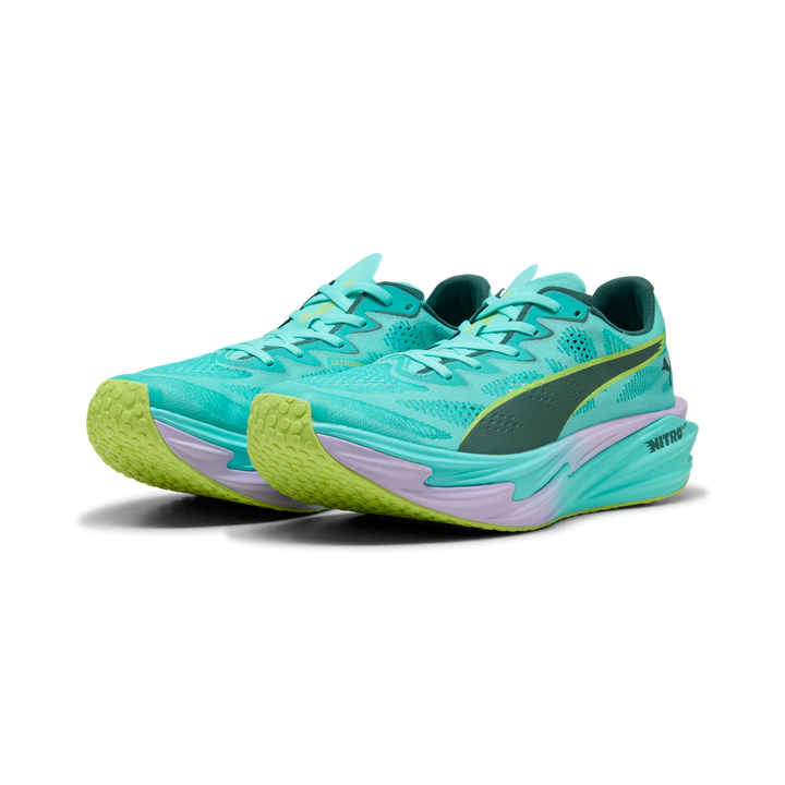 Puma Mens Deviate NITRO Elite 4 HYROX - Intense Mint/Light Lavender - Neutral - AW26