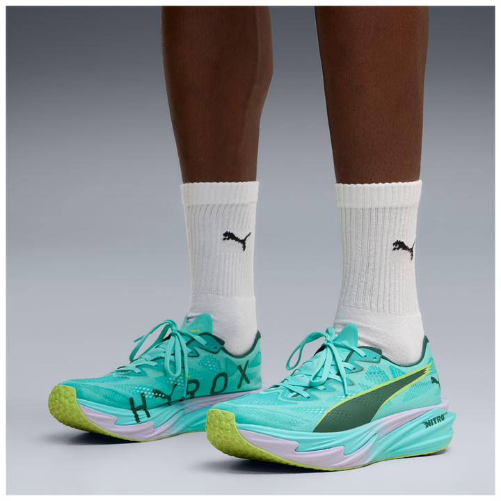 Puma Mens Deviate NITRO Elite 4 HYROX - Intense Mint/Light Lavender - Neutral - AW26