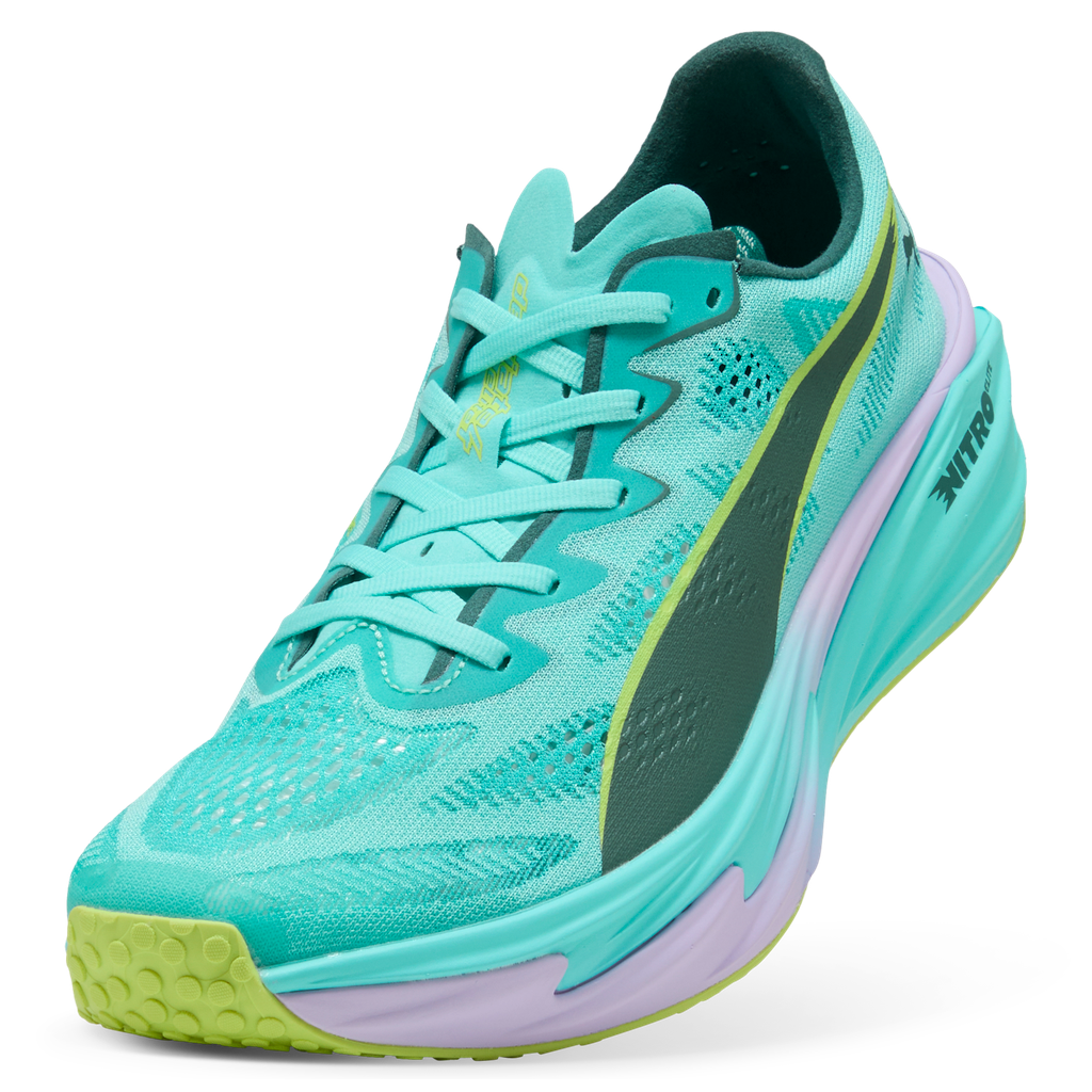 Puma Mens Deviate NITRO Elite 4 HYROX - Intense Mint/Light Lavender - Neutral - AW26