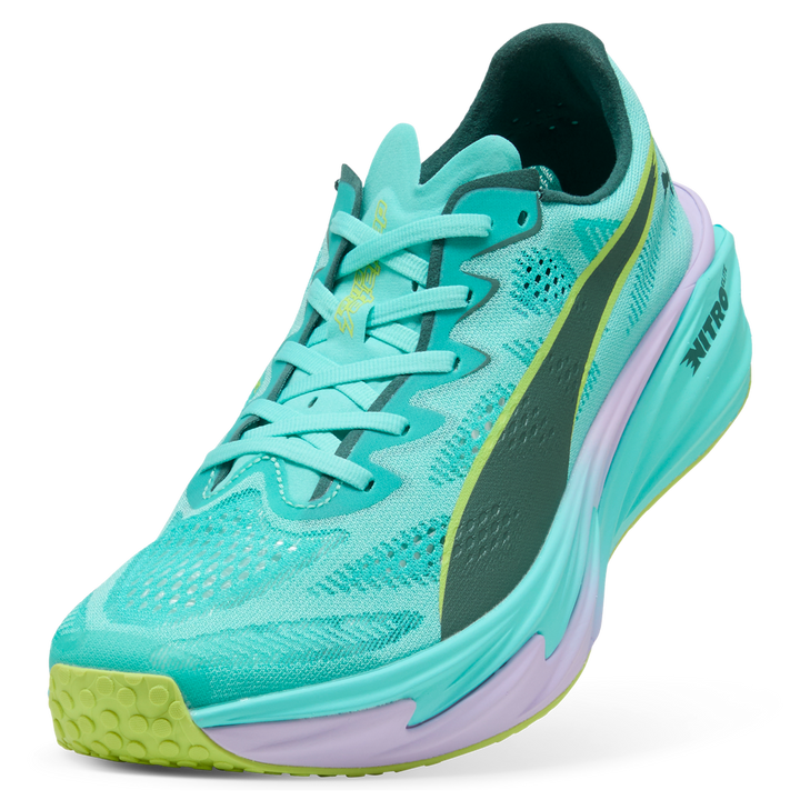 Puma Mens Deviate NITRO Elite 4 HYROX - Intense Mint/Light Lavender - Neutral - AW26