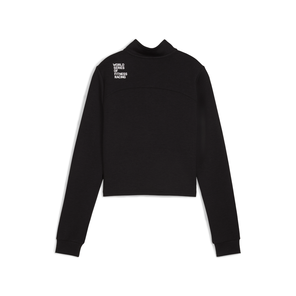 Puma x Hyrox Womens Cloudspun 1/4 Zip - Puma Black - AW26