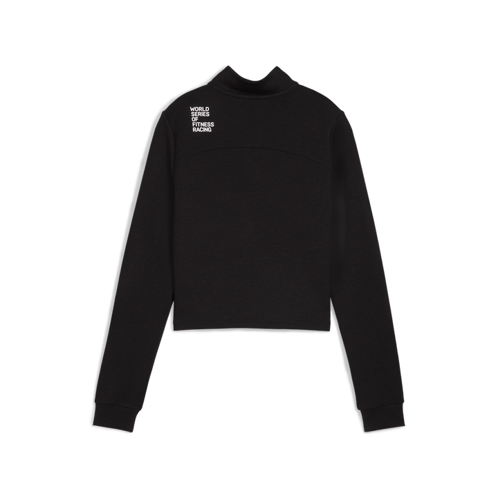 Puma x Hyrox Womens Cloudspun 1/4 Zip - Puma Black - AW26
