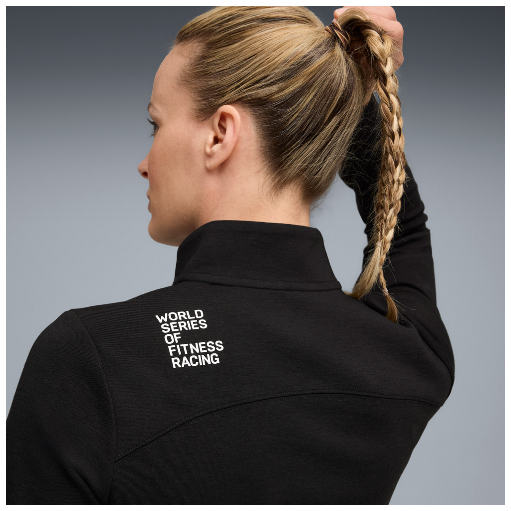 Puma x Hyrox Womens Cloudspun 1/4 Zip - Puma Black - AW26