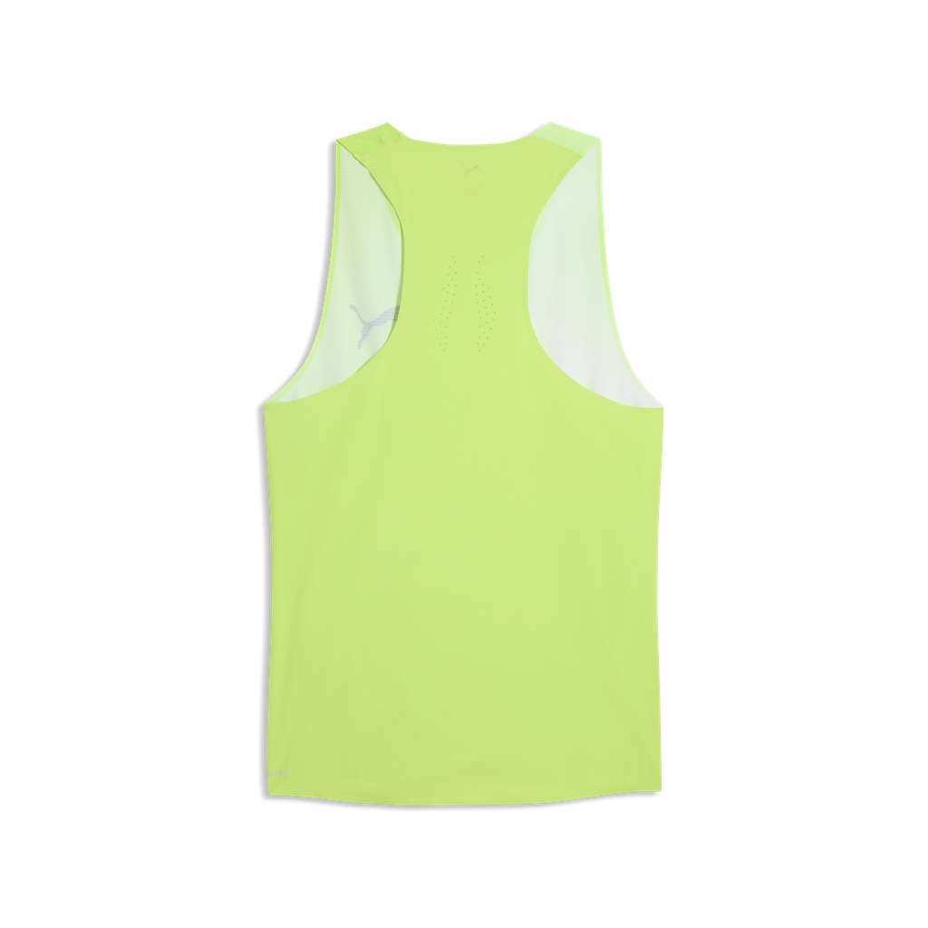 Puma Mens Lightspeed Ultraweave Graphic Singlet - Sunny Lime - AW26